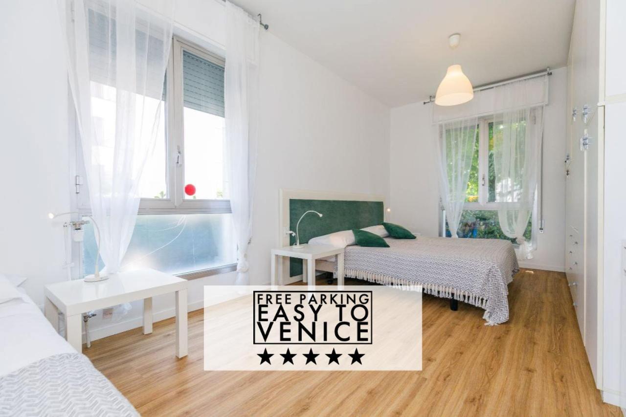 Hapton House Elite2 Comodo - Free Park - Accesso Easy A Venezia Apartman Mestre Kültér fotó